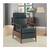 barcalounger recliners   roma blue gray recliner mto  