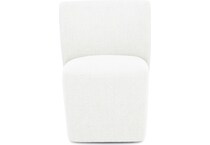 bassett furniture beige inch standard seat height side chair   
