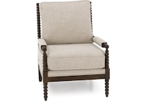 bassett furniture beige accent chair z  