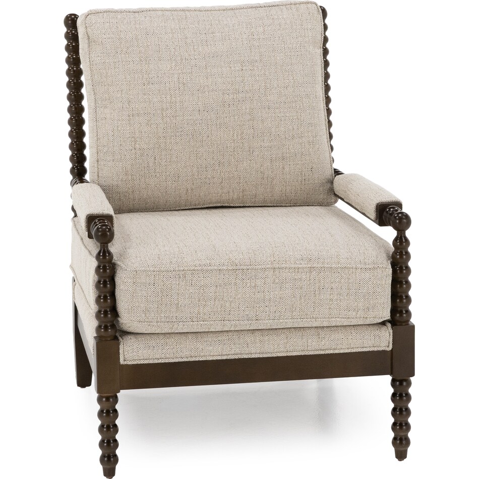 bassett furniture beige accent chair z  