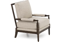 bassett furniture beige accent chair z  