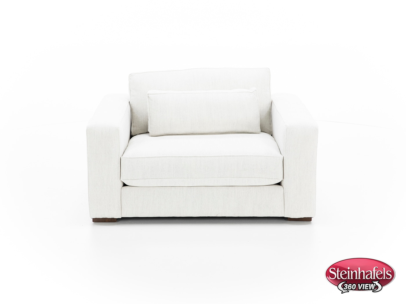 bassett furniture beige chair and a half  image   