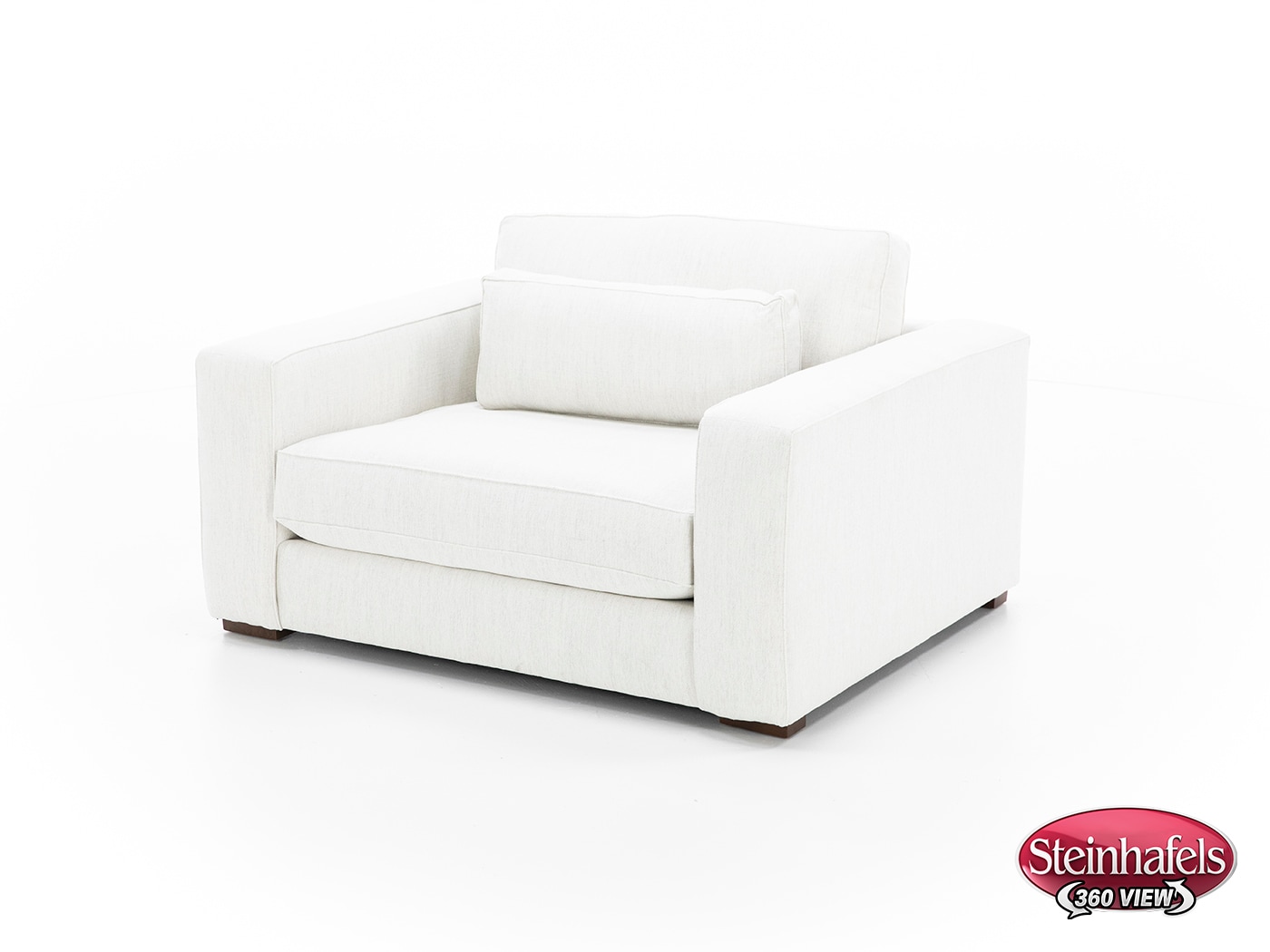 bassett furniture beige chair and a half  image   