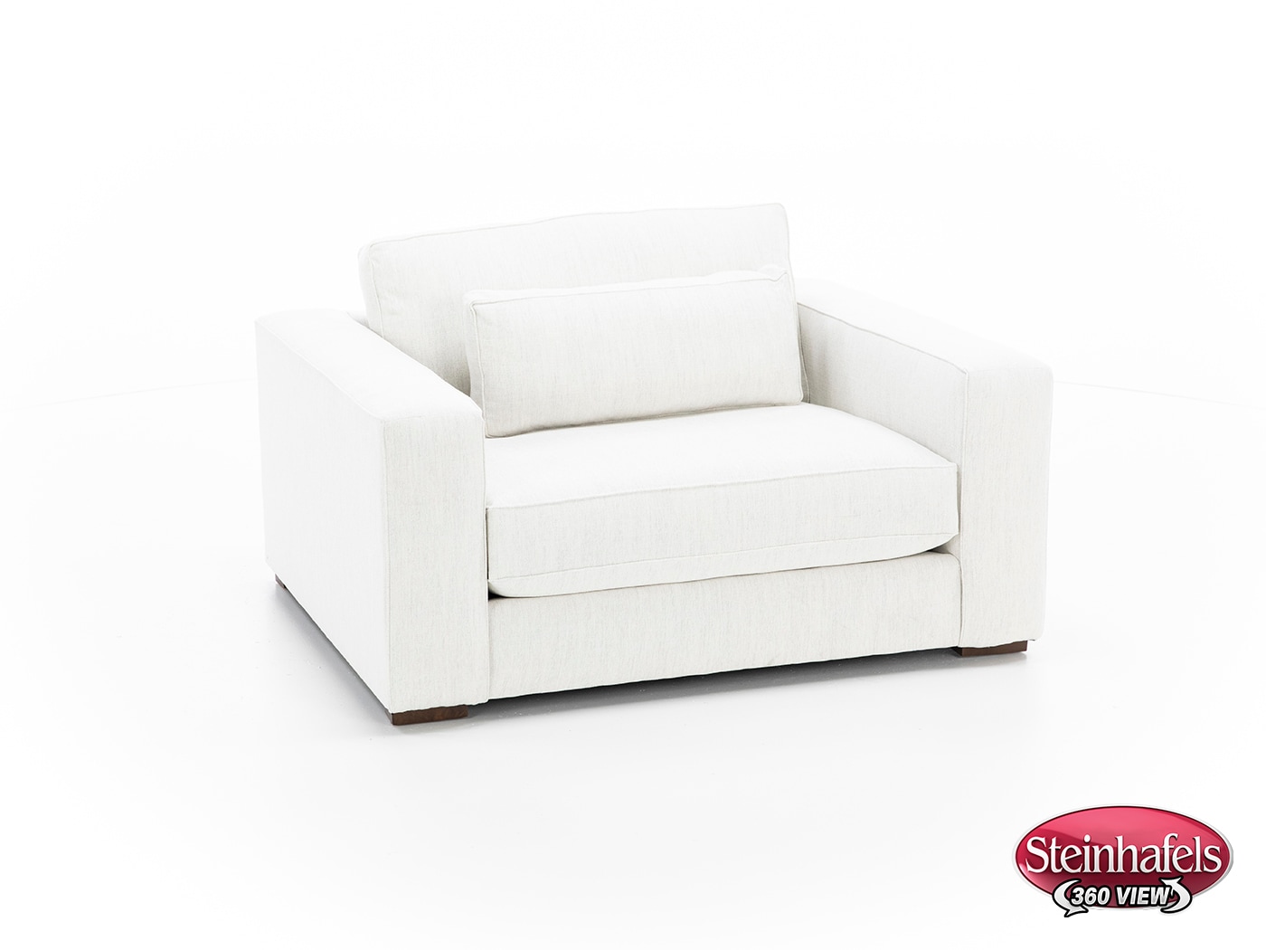 bassett furniture beige chair and a half  image   