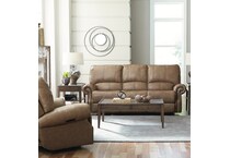 bassett furniture brown  to  inches z  