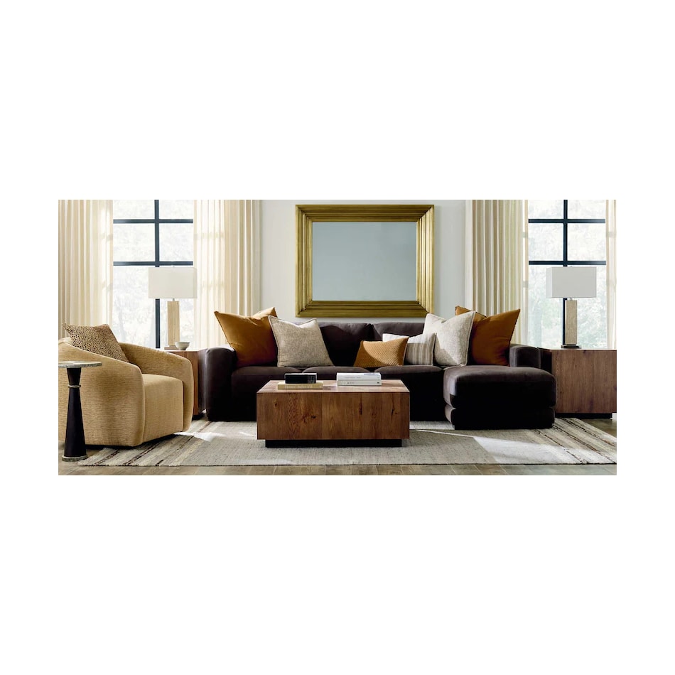 bassett furniture brown cocktail table grn  