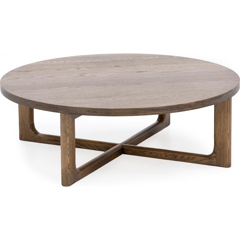 bassett furniture brown cocktail table rst  