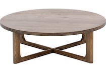 bassett furniture brown cocktail table rst  