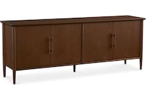 bassett furniture brown console chg  