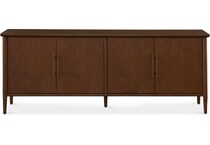 bassett furniture brown console chg  