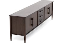 bassett furniture brown console chg  