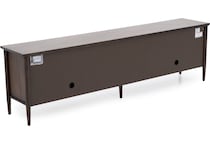 bassett furniture brown console chg  