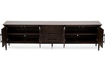 bassett furniture brown console chg  