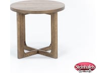 bassett furniture brown end table  image rst  