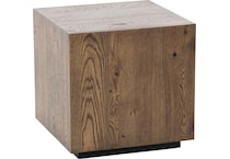 bassett furniture brown end table grn  