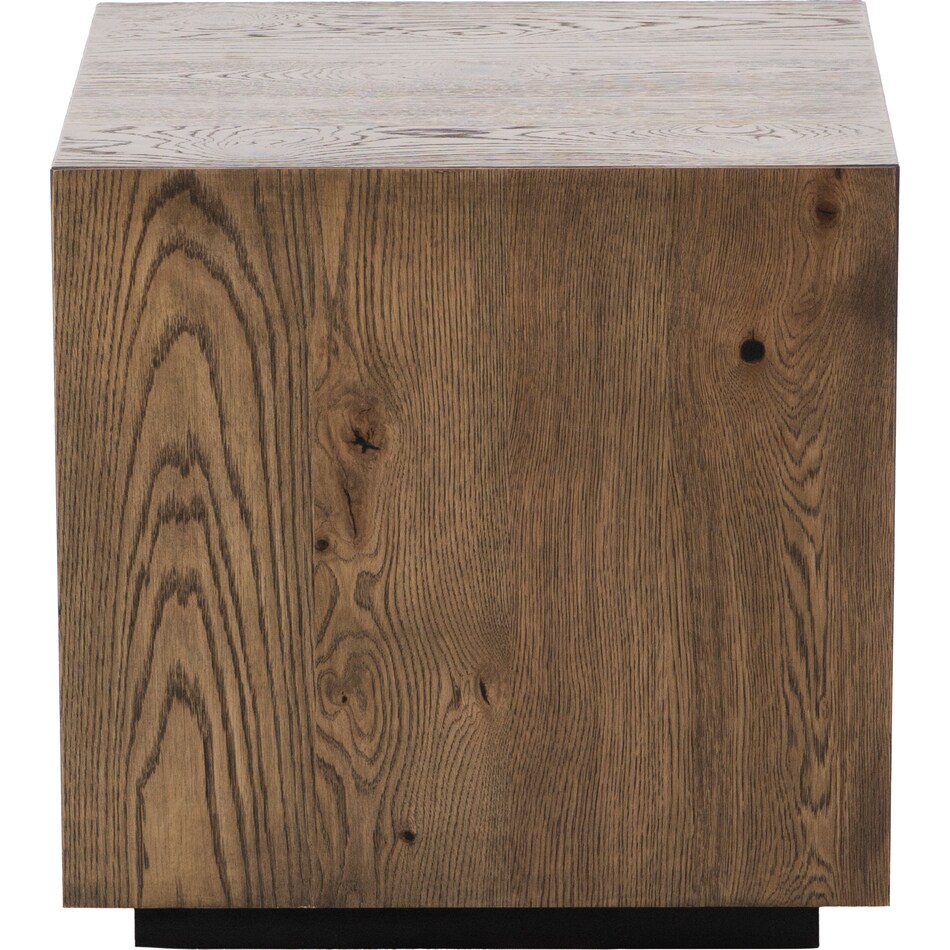 bassett furniture brown end table grn  