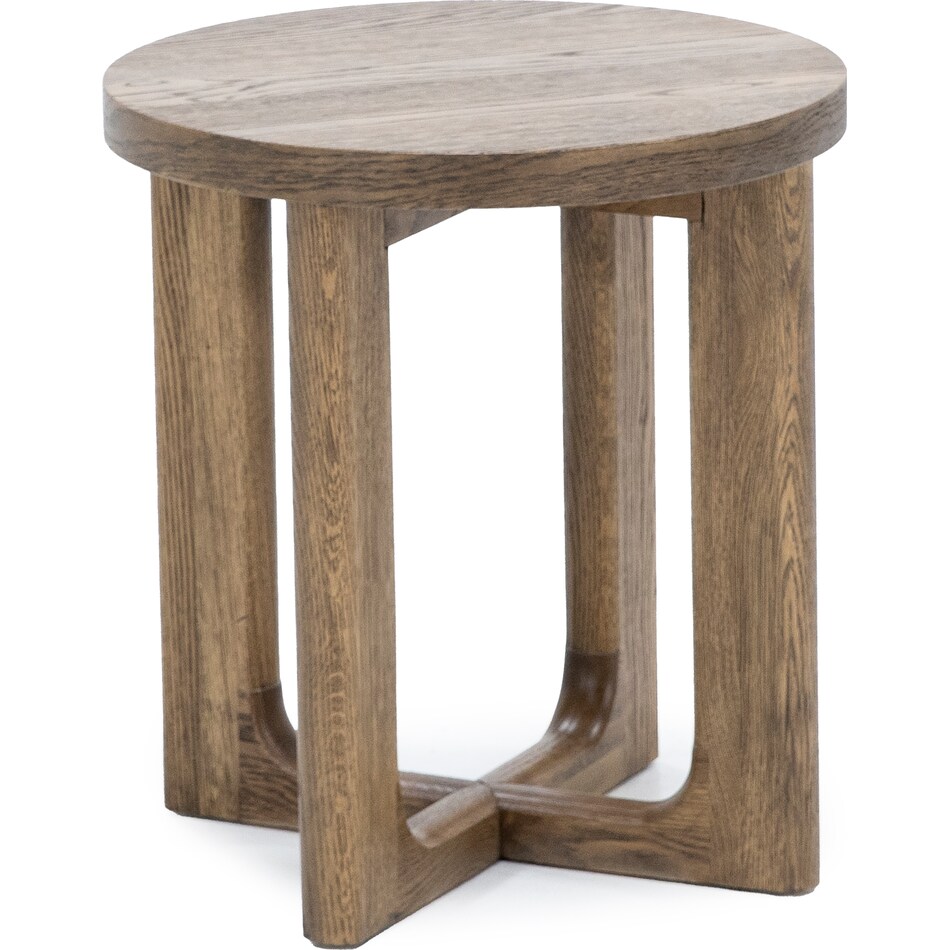 bassett furniture brown end table rst  