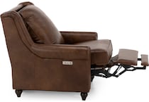 bassett furniture brown recliner z  