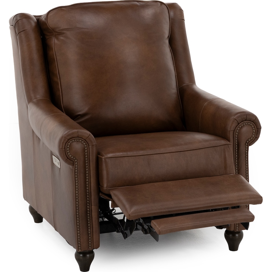 bassett furniture brown recliner z  