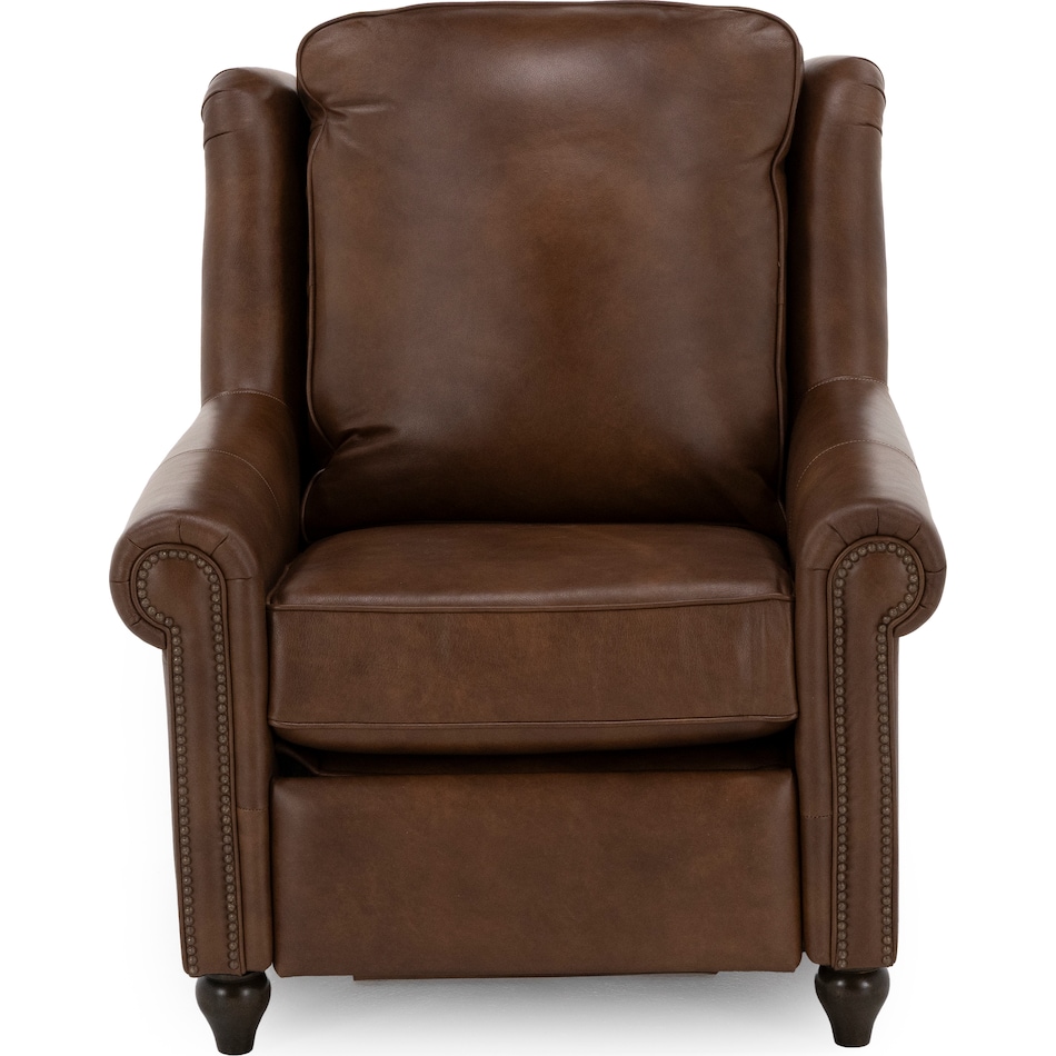 bassett furniture brown recliner z  