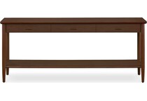 bassett furniture brown sofa table chg  