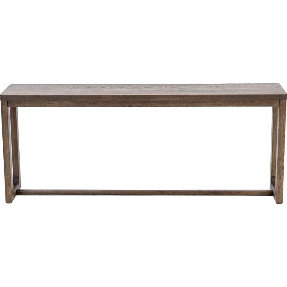 bassett furniture brown sofa table rst  