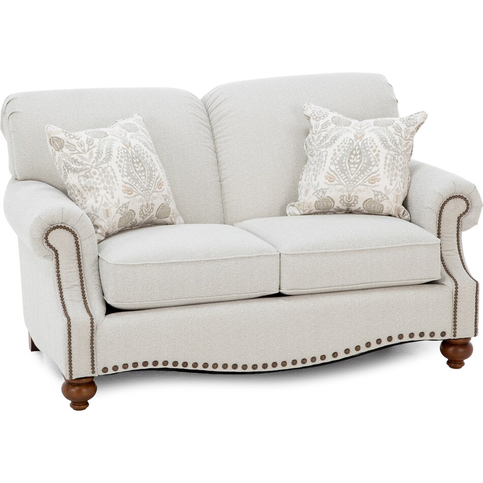 bassett furniture cream  inches and under   
