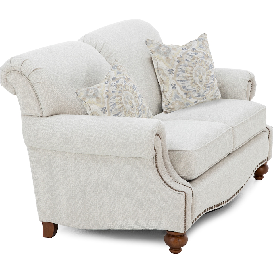 bassett furniture cream  inches and under   