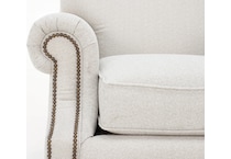 bassett furniture cream  inches and under   