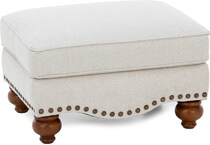 bassett furniture cream accent   