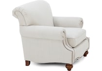bassett furniture cream chair z  