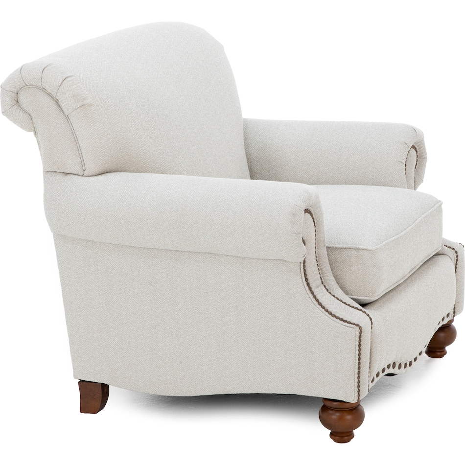 bassett furniture cream chair z  