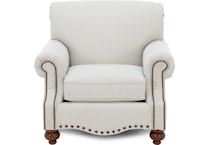 bassett furniture cream chair z  