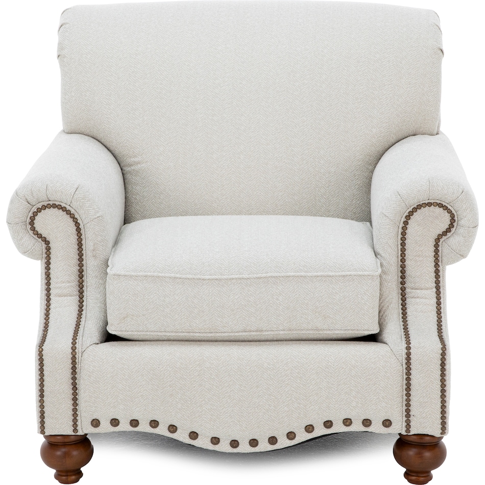 bassett furniture cream chair z  