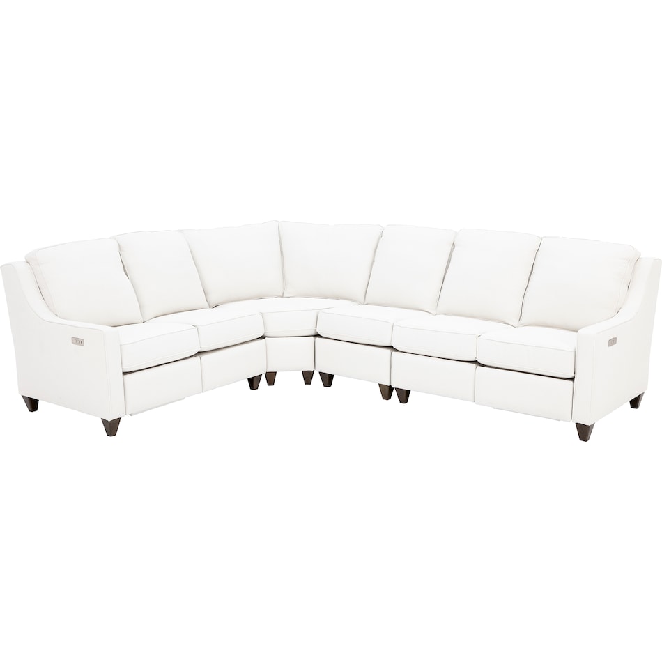 bassett furniture cream mtn fab sectional zpkg  