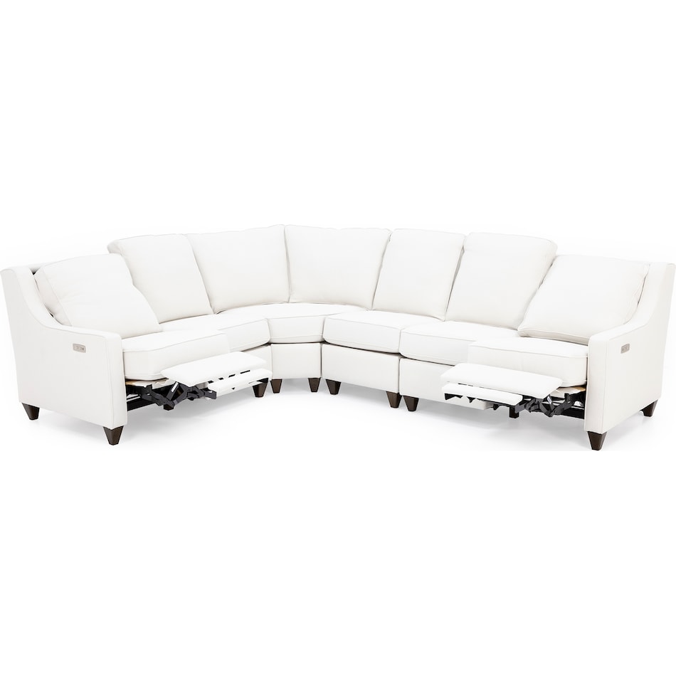 bassett furniture cream mtn fab sectional zpkg  