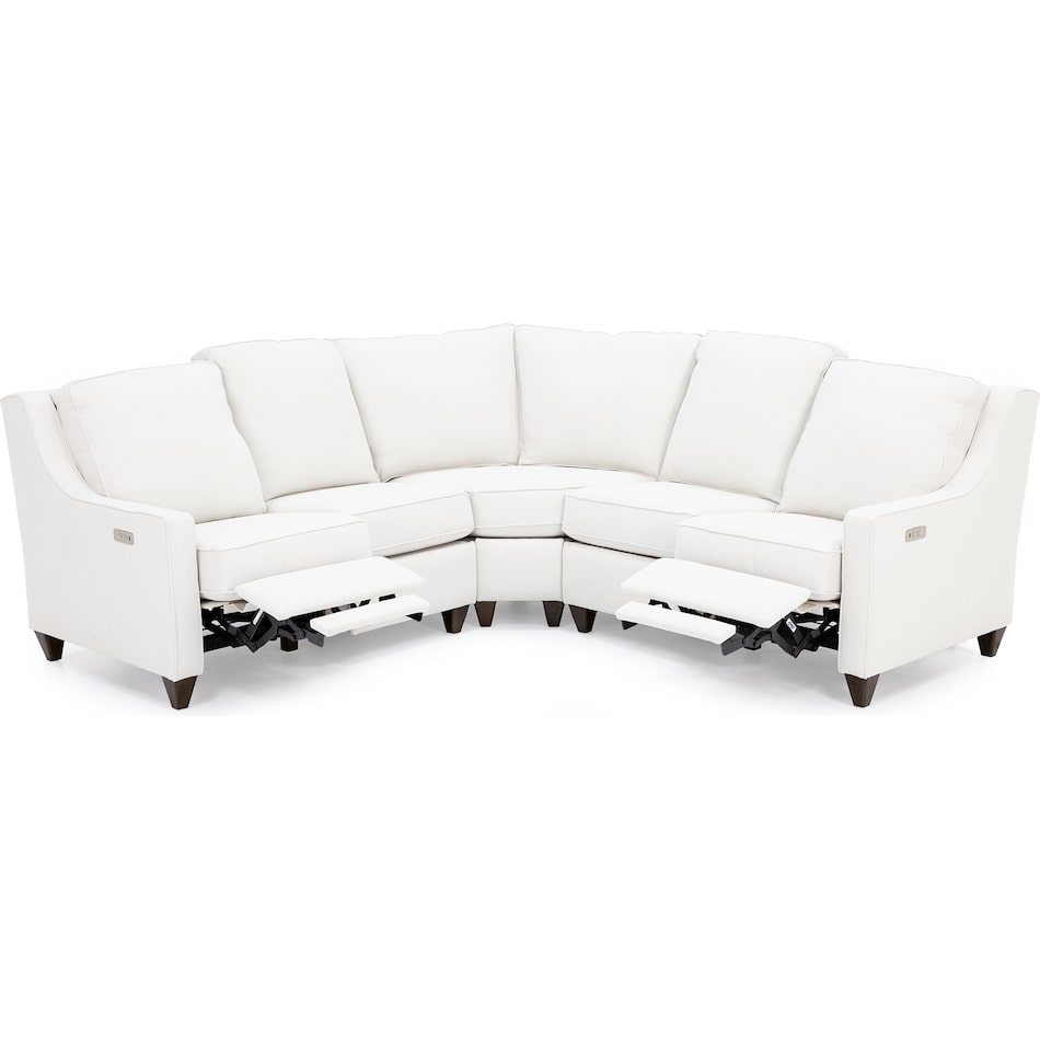 bassett furniture cream mtn fab sectional pkg  