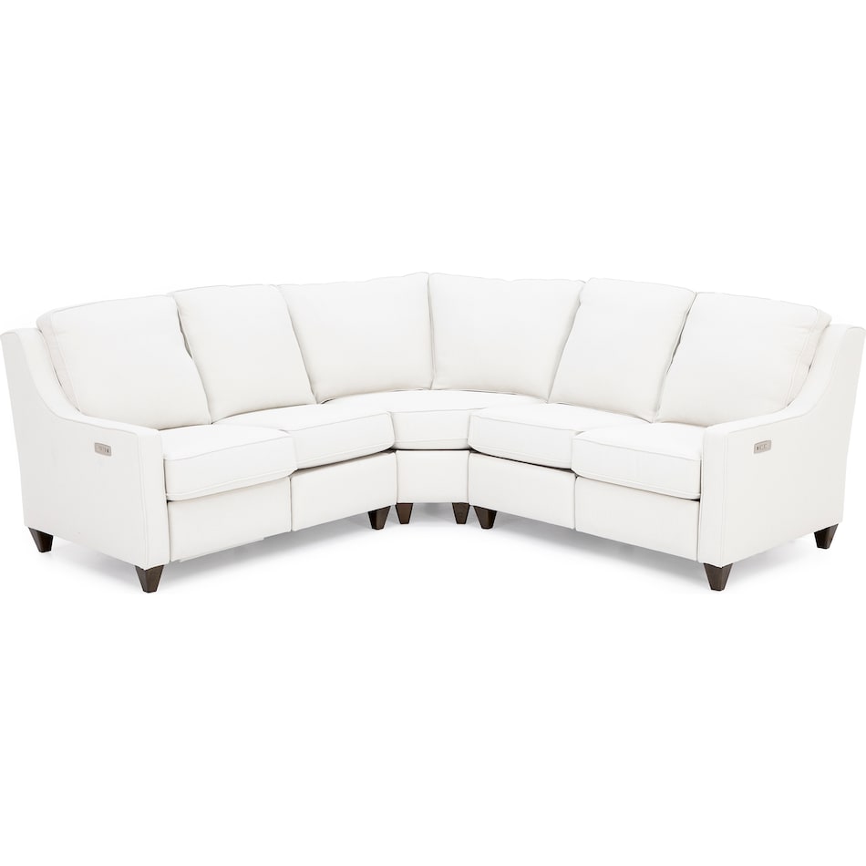 bassett furniture cream mtn fab sectional pkg  
