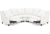 bassett furniture cream mtn fab sectional pkg  