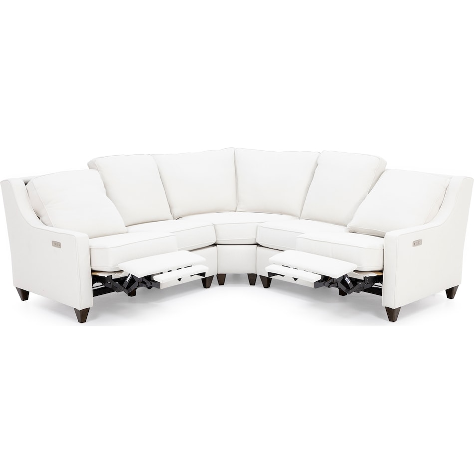 bassett furniture cream mtn fab sectional pkg  