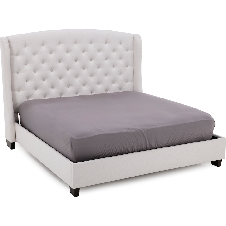 bassett furniture cream queen bed package uqp  