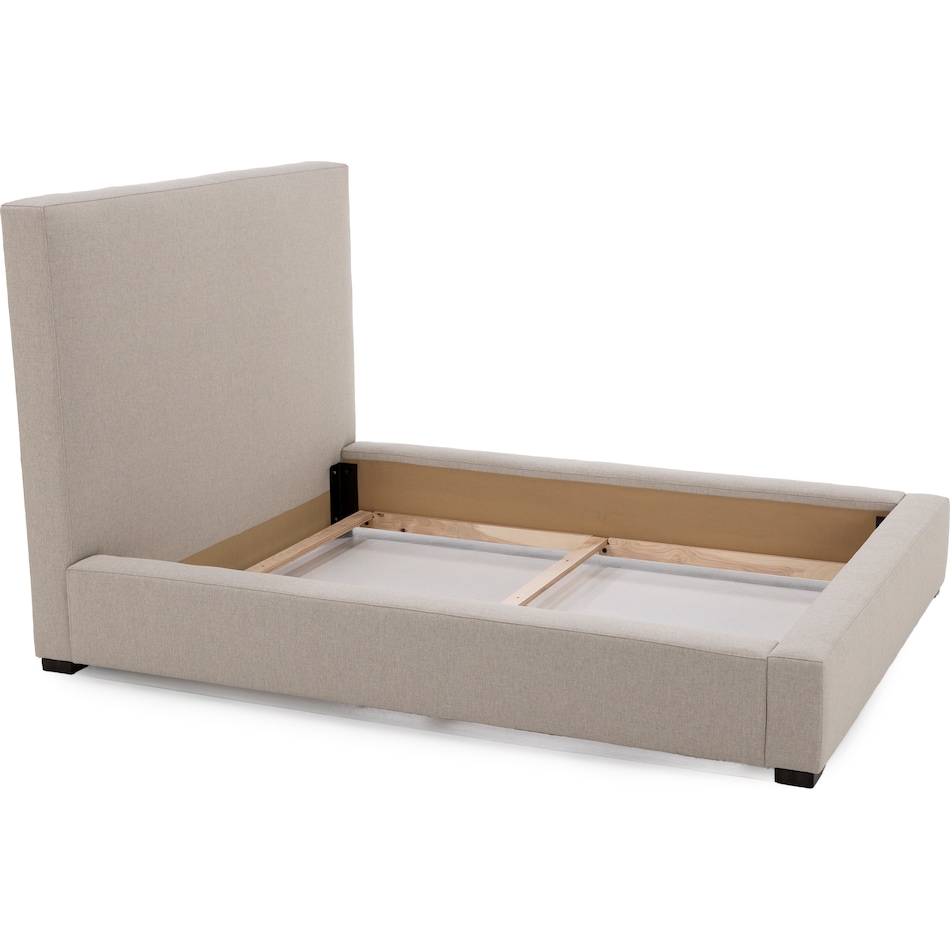 bassett furniture cream queen bed package uq  
