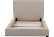 bassett furniture cream queen bed package uq  