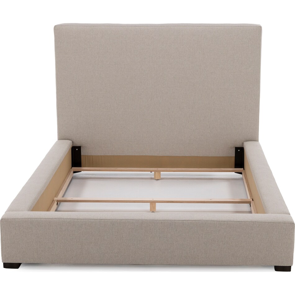 bassett furniture cream queen bed package uq  