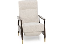 bassett furniture cream recliner z  