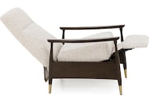 bassett furniture cream recliner z  