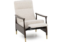 bassett furniture cream recliner z  