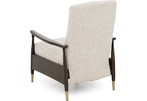 bassett furniture cream recliner z  