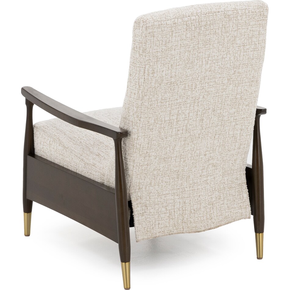 bassett furniture cream recliner z  