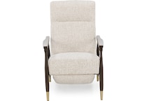 bassett furniture cream recliner z  